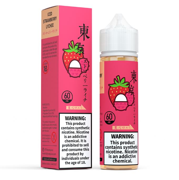 Tokyo Iced Strawberry Lychee E Liquid