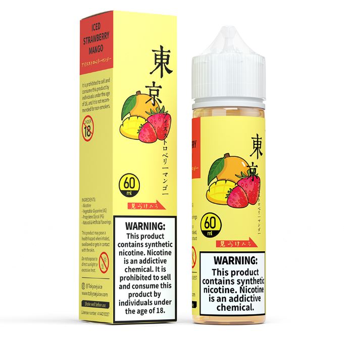 Tokyo Iced Strawberry Mango E Liquid