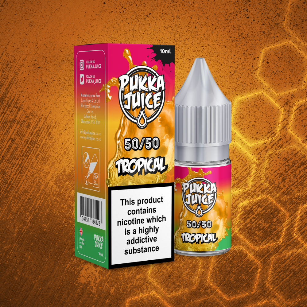 TROPICAL - BY PUKKA JUICE  30ml SALTNIC