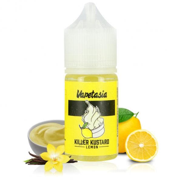 Killer Kustard Lemon Saltnic by Vapetasia