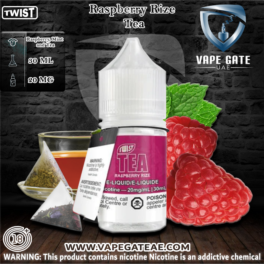 Raspberry Rize 30ml Salt by Twist Tea PGVG