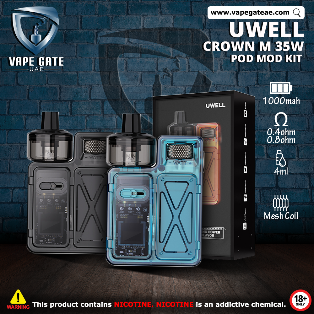 Uwell Crown M 35W Pod Mod Kit