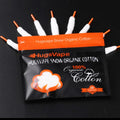 Authentic Hugsvape Snow Organic Cotton for Coil Wicking - 20 PCS