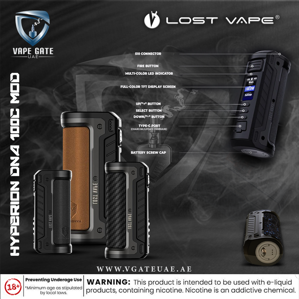 LOST VAPE - HYPERION DNA 100C BOX MOD