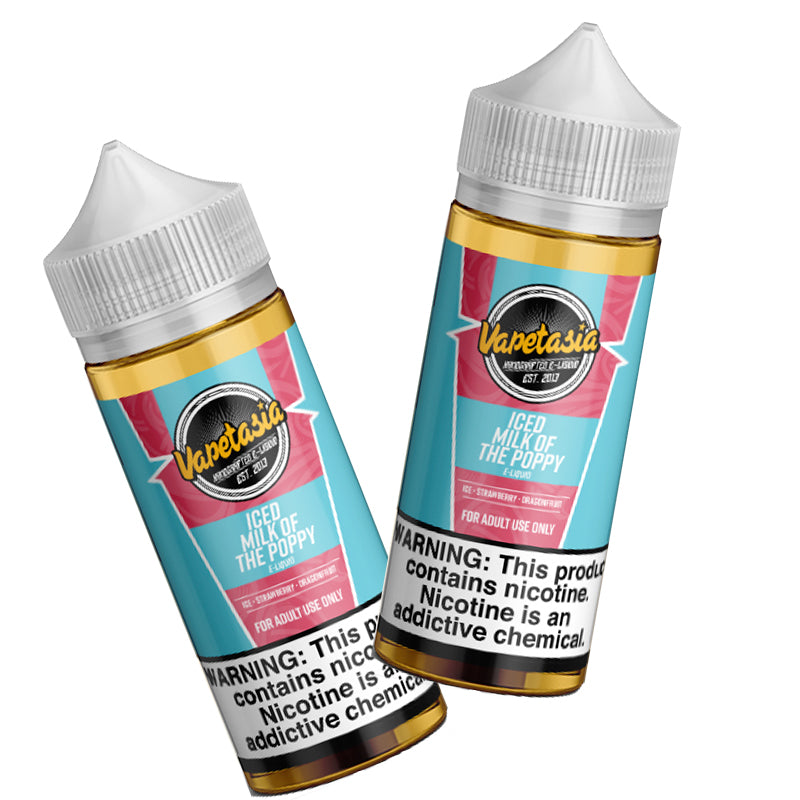 Iced Milk of the Poppy E liquid by Vapetasia