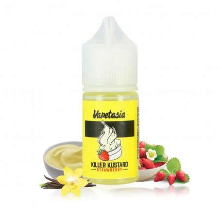 Killer Kustard Strawberry 30ml SaltNic - Vapetasia