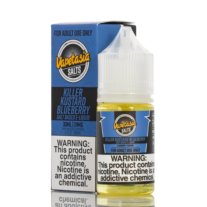 Killer Kustard Blueberry 30ml SaltNic- Vapetasia