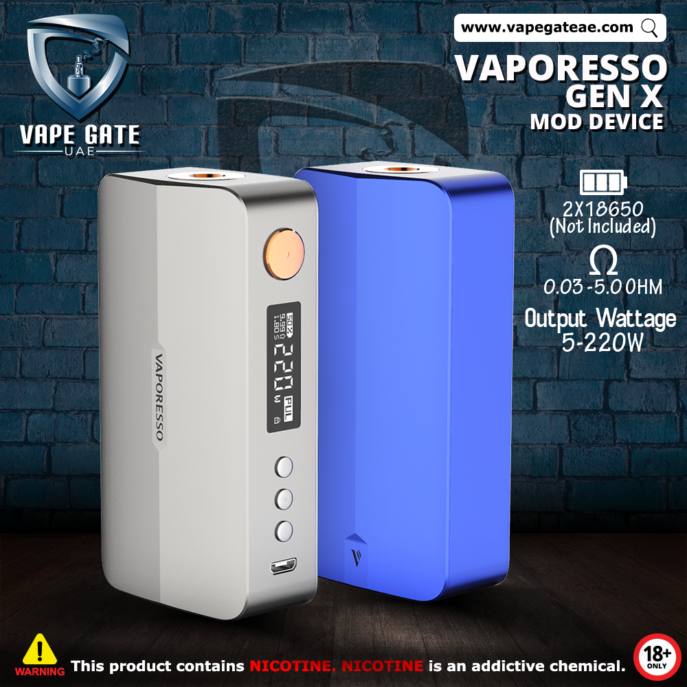 VAPORESSO GEN X 220W TC BOX VAPE MOD