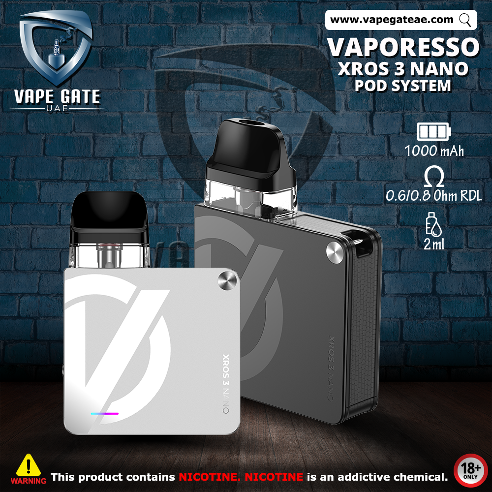 VAPORESSO XROS 3 NANO 1000mAh POD SYSTEM