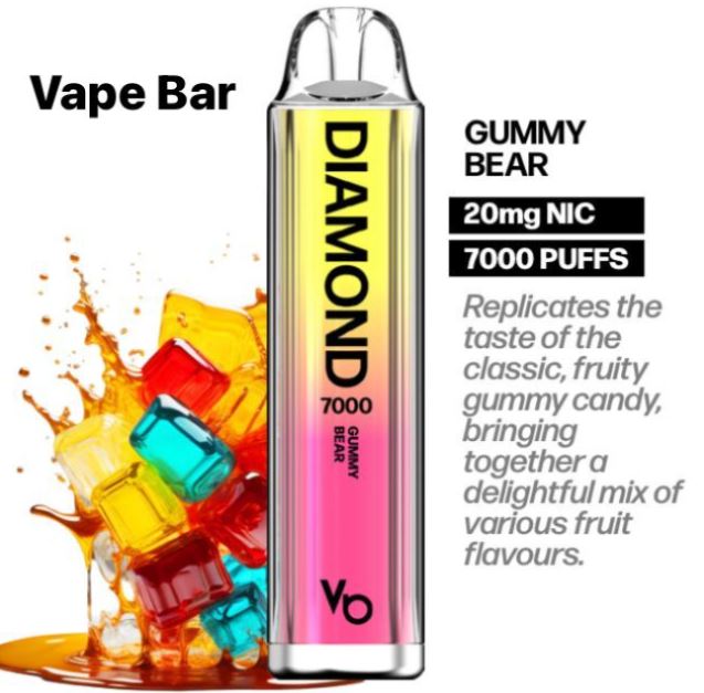 Vapes Bar - Diamond Disposable Vape (7000 Puffs)