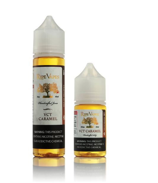 VCT Caramel - 60ml E liquid by Ripe Vape