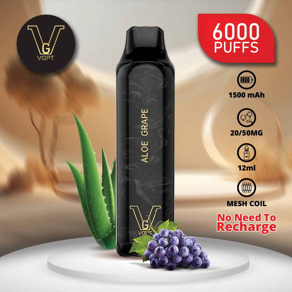VGPT DISPOSABLE VAPE (6000 Puffs)