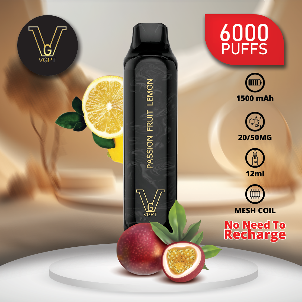 VGPT DISPOSABLE VAPE (6000 Puffs)