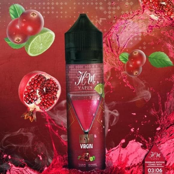 Cosmo Virgin 60ml E Liquid by HM Vapes