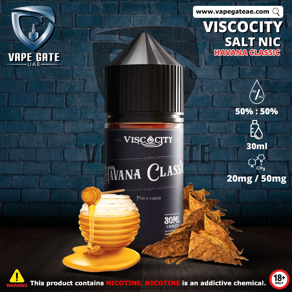 Viscocity Vapor - Havana Classico Saltnic 30ml