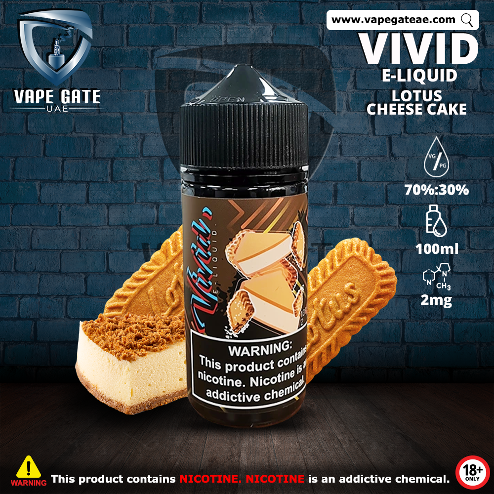 LOTUS CHEESECAKE - VIVID ELIQUID 100ML