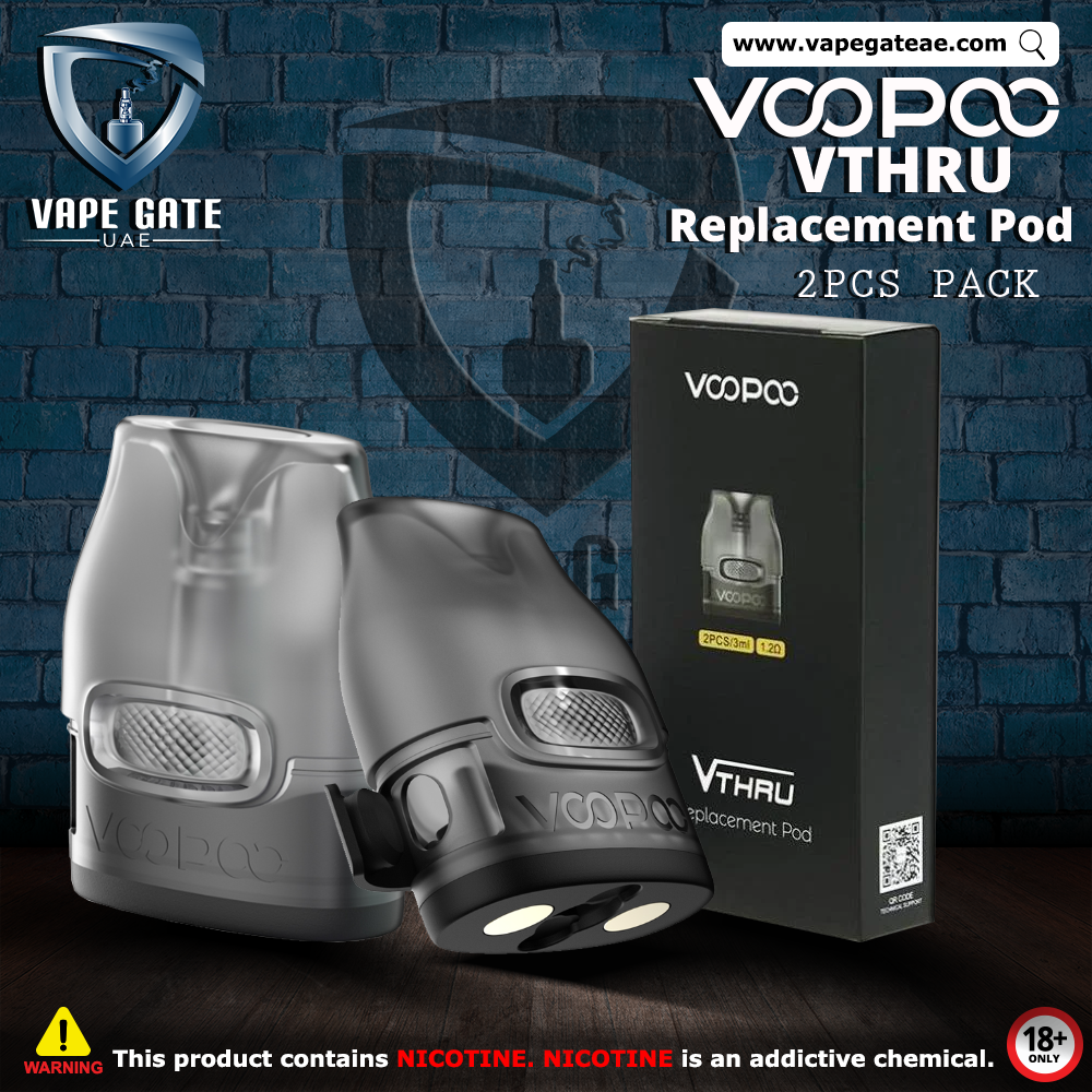 VOOPOO VTHRU PRO REPLACEMENT PODS - 2 PACK