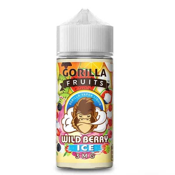 Wild Berry Ice Gorilla Custard Fruits E Liquid by E&B Flavor