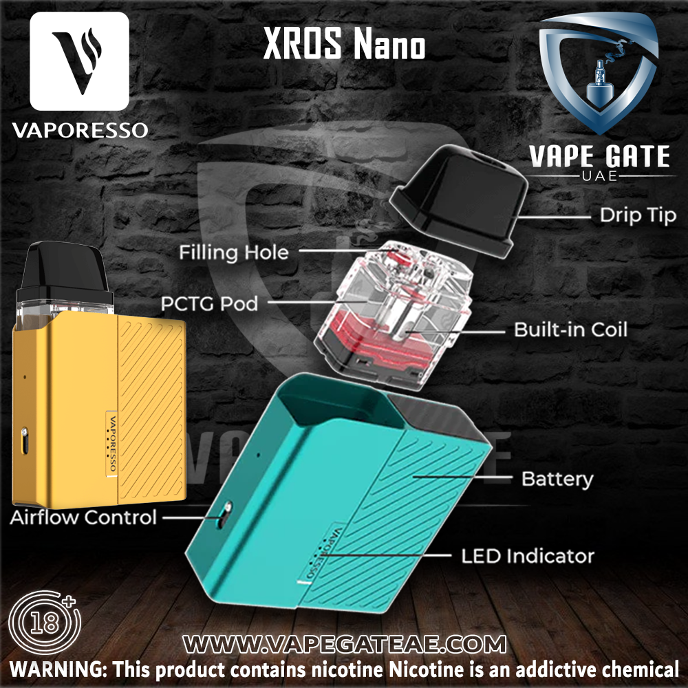 VAPORESSO XROS NANO 1000mAh POD SYSTEM