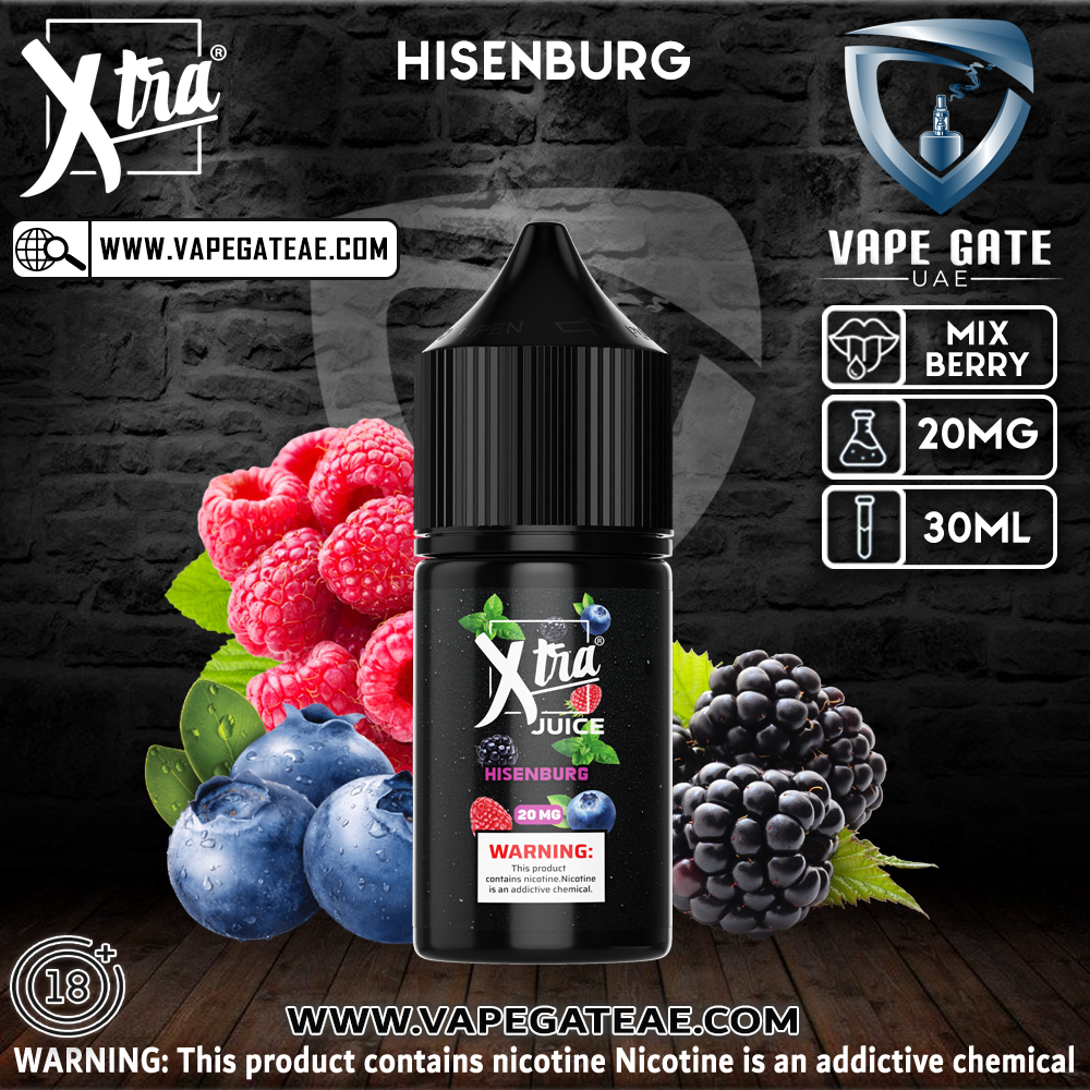 HISENBURG - XTRA SALTNIC 30ML
