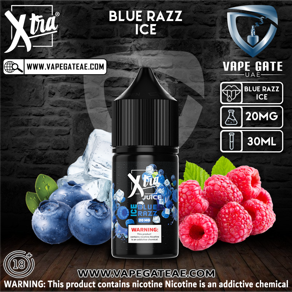 ICE BLUE RAZZ - XTRA SALTNIC 30ML