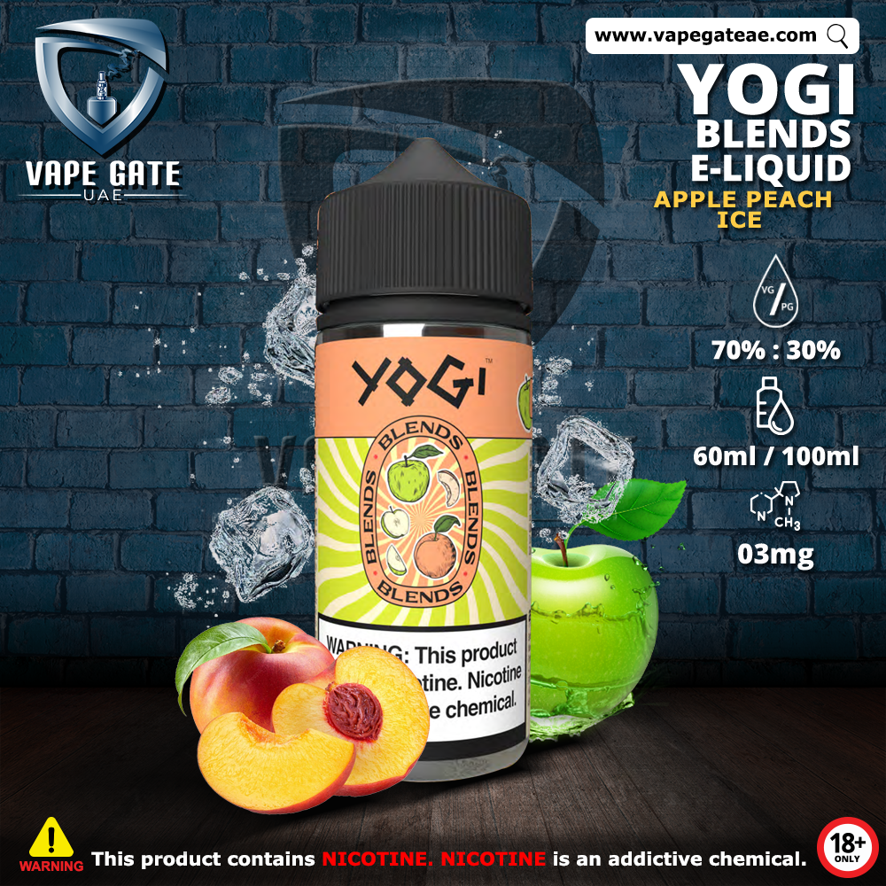 Yogi Blends Apple Peach Ice 30ml Saltnic