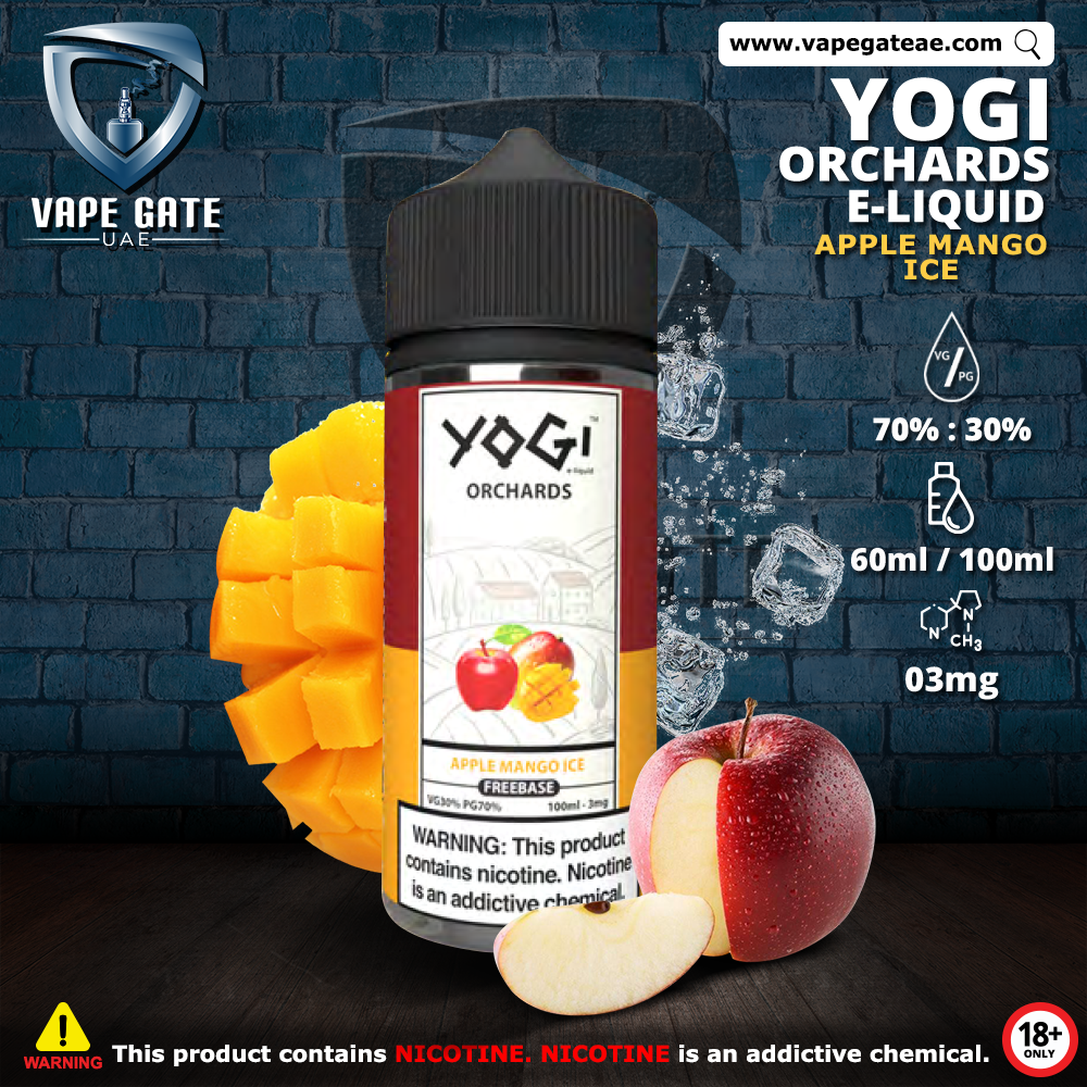 Yogi Orchards E Liquid Apple Mango Ice