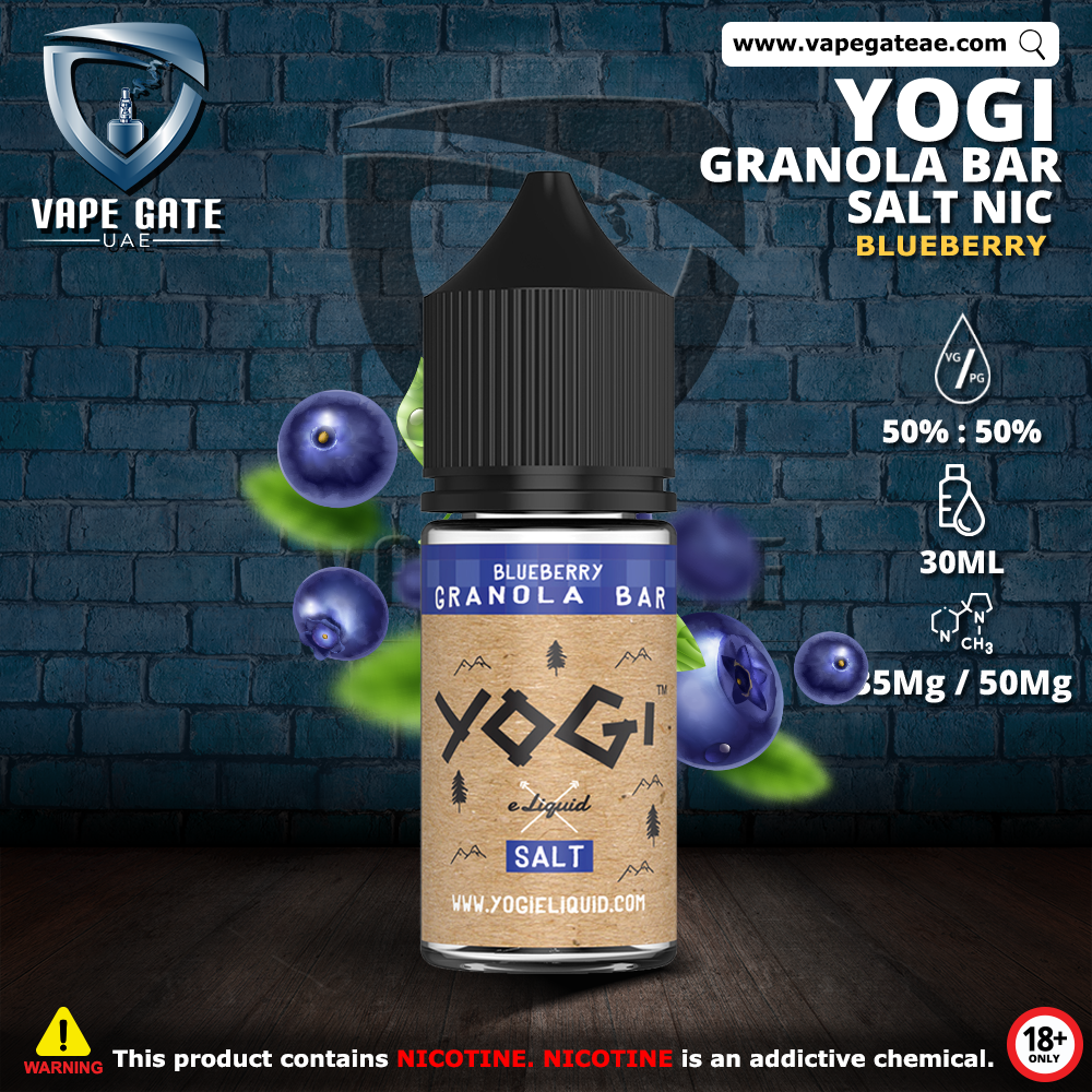 Yogi Granola Bar Blueberry 30ml Saltnic