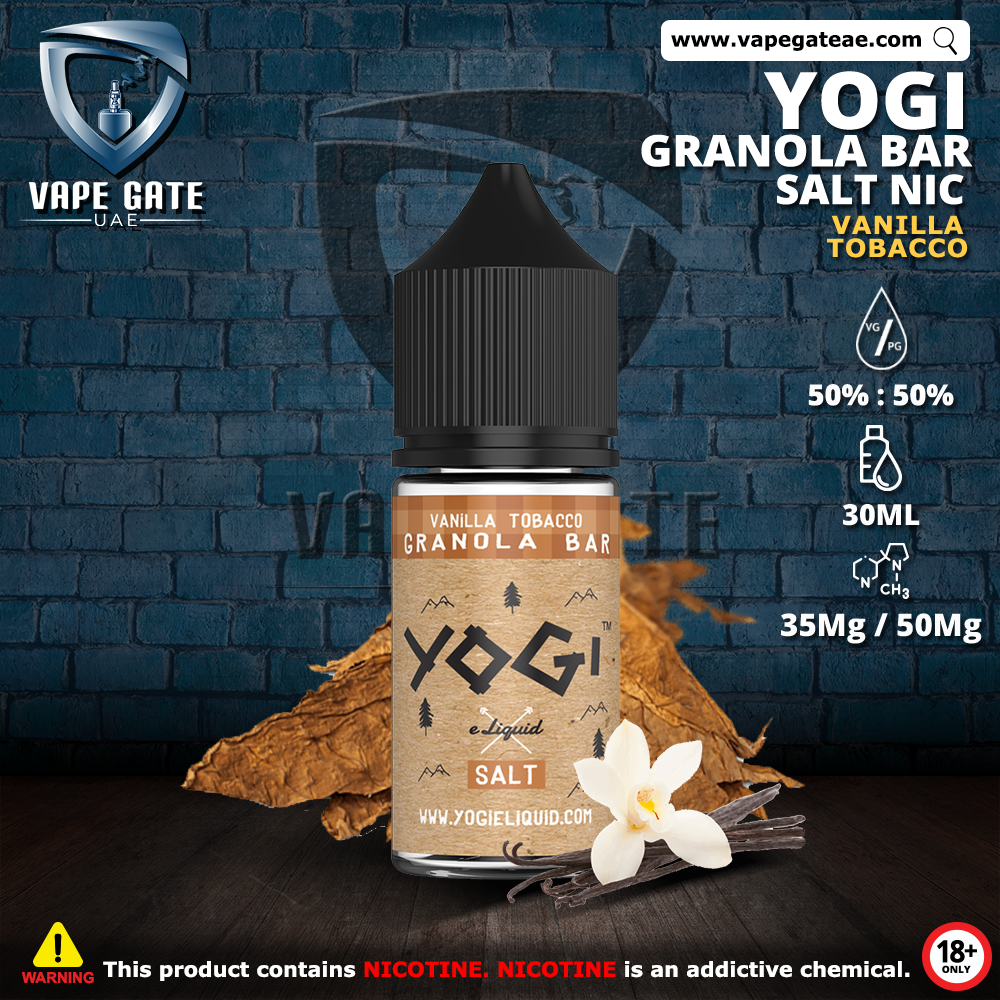Yogi Granola Bar Vanilla Tobacco 30ml Saltnic