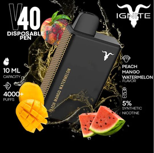 IGNITE - V40 (4000+ Puffs) Disposable Vape