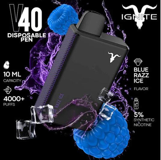 IGNITE - V40 (4000+ Puffs) Disposable Vape