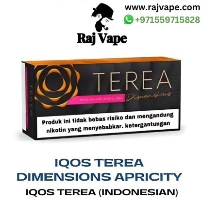 Iqos Terea Dimensions Apricity (Indonesian)