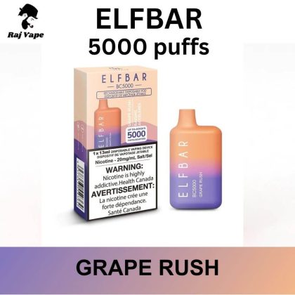 ELFBAR Grape Rush 5000 Puffs in Dubai, UAE