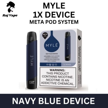 Myle Navy Blue 1x Device Meta pod System