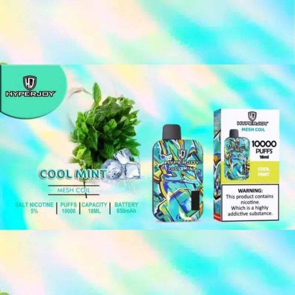 HyperJoy 10000 Puffs Cool Mint