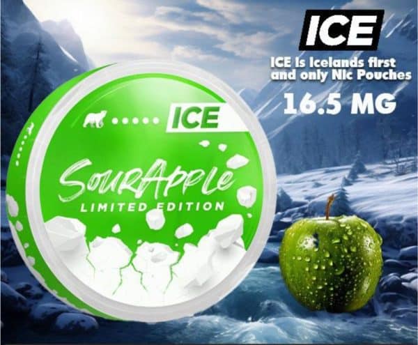 Ice Nicotine Pouches Sour Apple