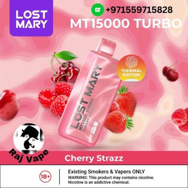 Lost Mary MT15000 TRUBO Cherry Strazz