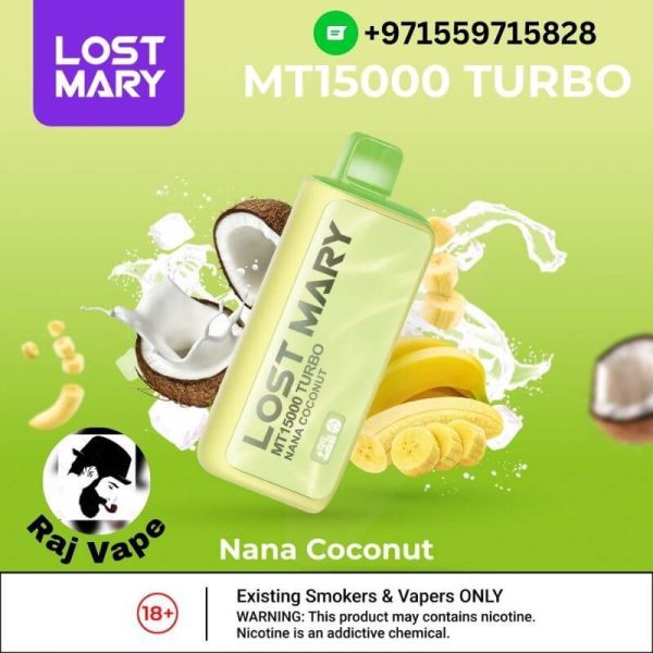 Lost Mary MT15000 TRUBO Nana Coconut
