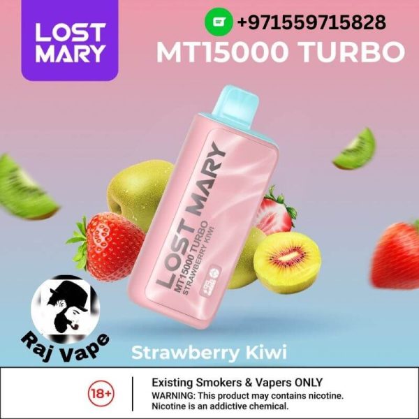 Lost Mary MT15000 TRUBO Strawberry Kiwi