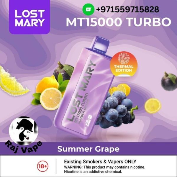 Lost Mary MT15000 TRUBO Summer Grape