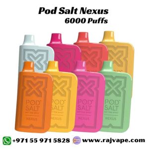 Pod Salt Nexus 6000 Puffs Vape in UAE