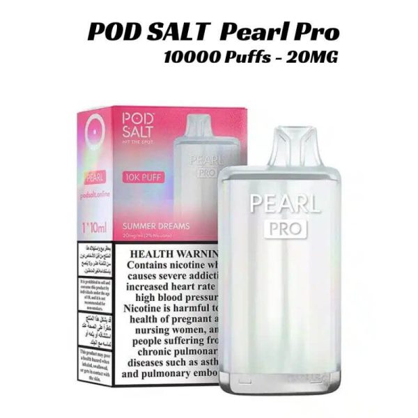 POD SALT Pearl Pro 10000 Puffs 20MG Disposable Vape in Dubai