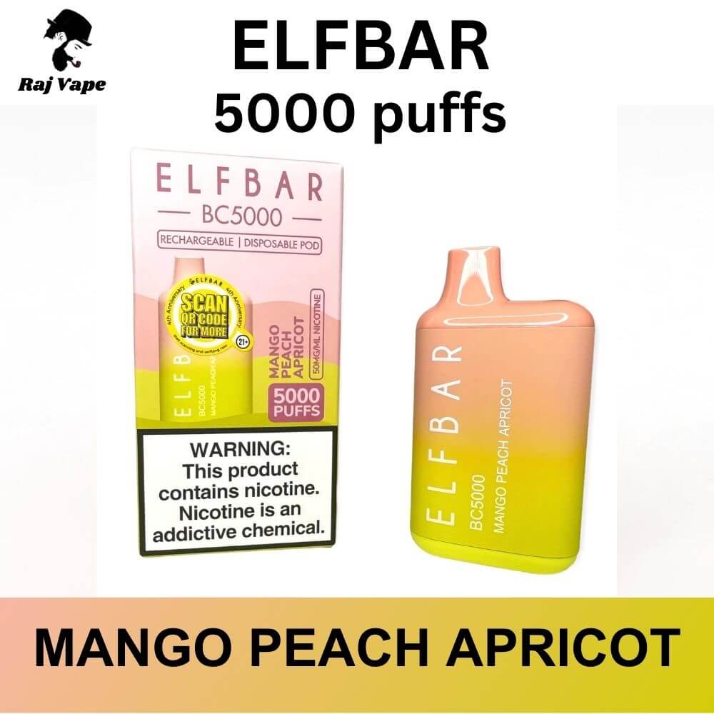 ELFBAR Mango Peach Apricot 5000 Puffs in Dubai, UAE